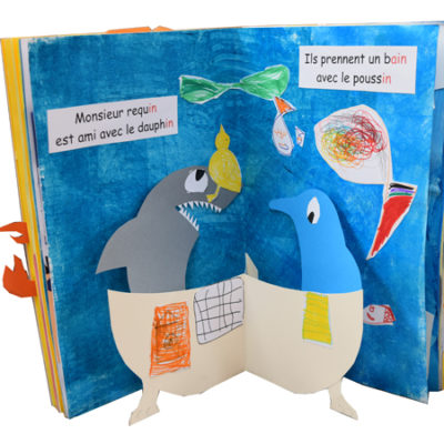 pop-up scolaires livre sons de la mer