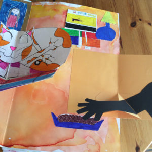 livre pop-up chien et chat, pop-up scolaires